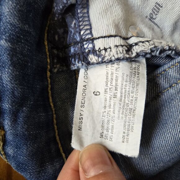 Miracle Jean Faith Ankle Women's Size 6 Cropped Skinny Jeans High Rise Denim - Picture 8 of 8